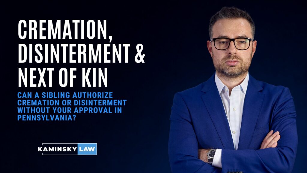 Cremation, Disinterment & Next of Kin