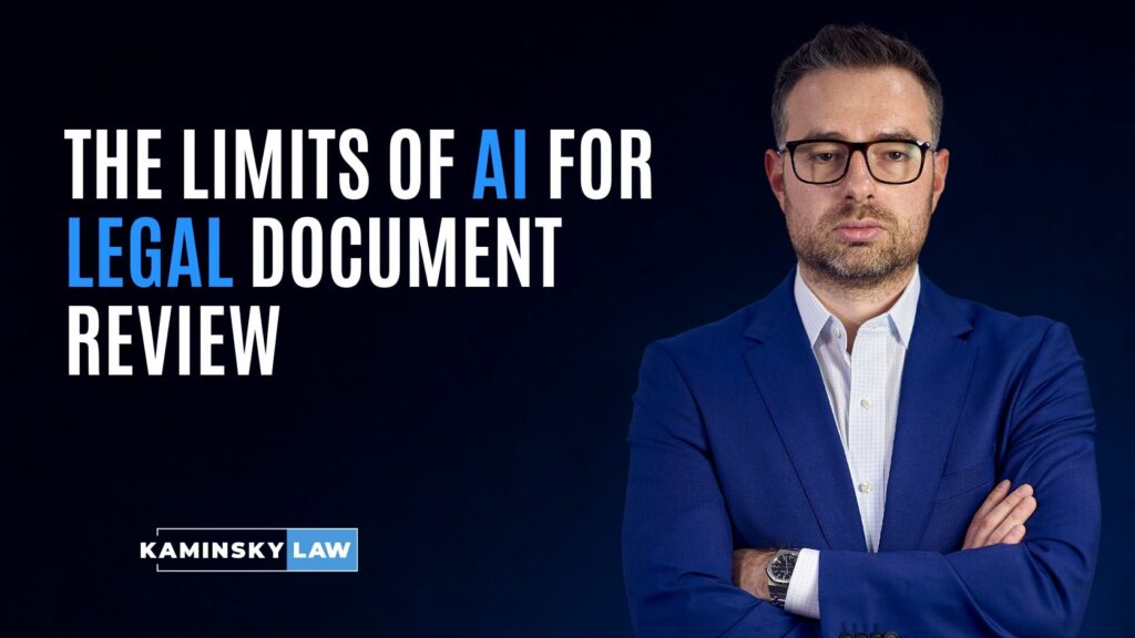 The Limits of AI for Legal Document Review